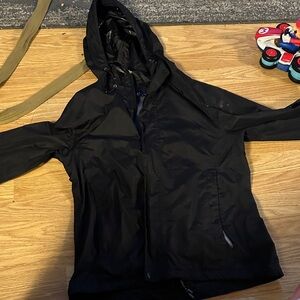 Women's Black Hooded Jacket